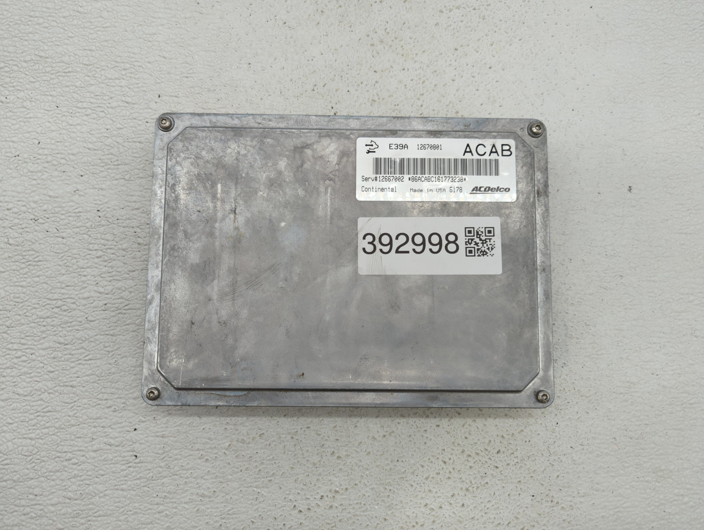 2017 Gmc Acadia Limited PCM Engine Control Computer ECU ECM PCU OEM P/N:12667002 Fits Fits 2018 2019 OEM Used Auto Parts - O