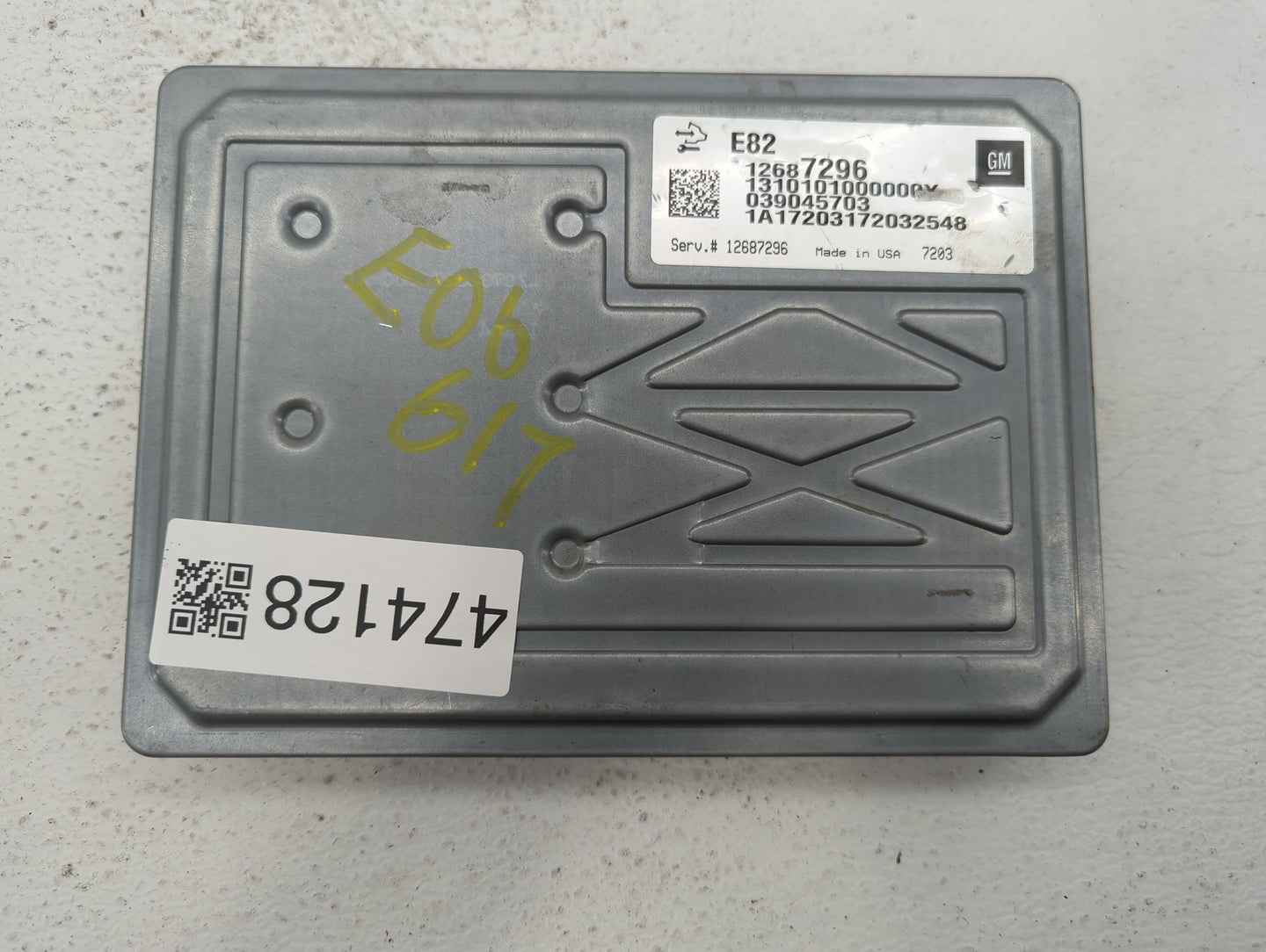 2017-2022 Gmc Canyon PCM Engine Control Computer ECU ECM PCU OEM P/N:12687296 12679078 Fits OEM Used Auto Parts - Oemusedaut