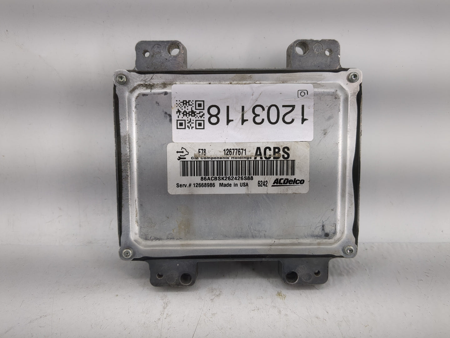 2017-2019 Gmc Savana 2500 PCM Engine Control Computer ECU ECM PCU OEM P/N:12677671 Fits Fits 2017 2018 2019 2020 2021 OEM Us