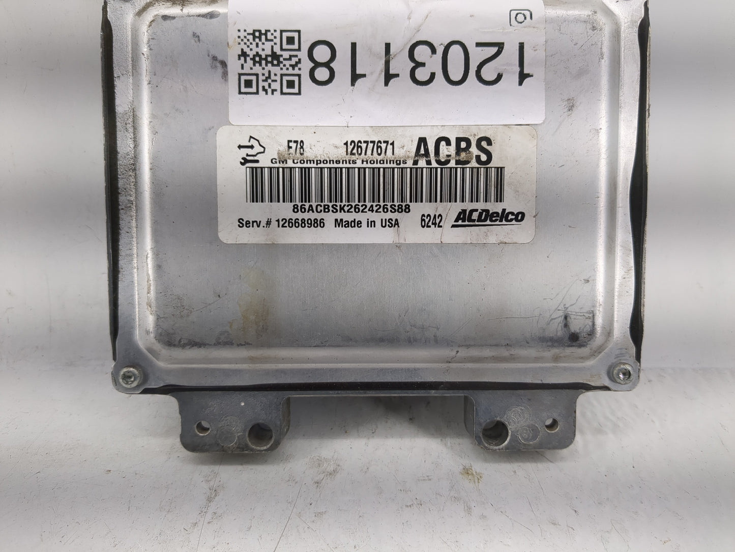 2017-2019 Gmc Savana 2500 PCM Engine Control Computer ECU ECM PCU OEM P/N:12677671 Fits Fits 2017 2018 2019 2020 2021 OEM Us