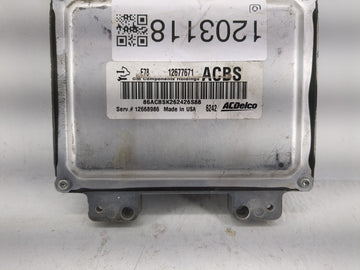 2017-2019 Gmc Savana 2500 PCM Engine Control Computer ECU ECM PCU OEM P/N:12677671 Fits Fits 2017 2018 2019 2020 2021 OEM Used Auto Parts