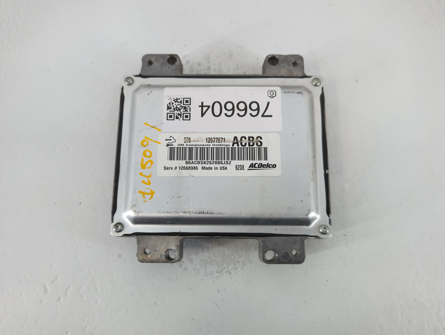 2017-2019 Gmc Savana 2500 PCM Engine Control Computer ECU ECM PCU OEM P/N:12677671 12668986 Fits Fits 2017 2018 2019 2020 20