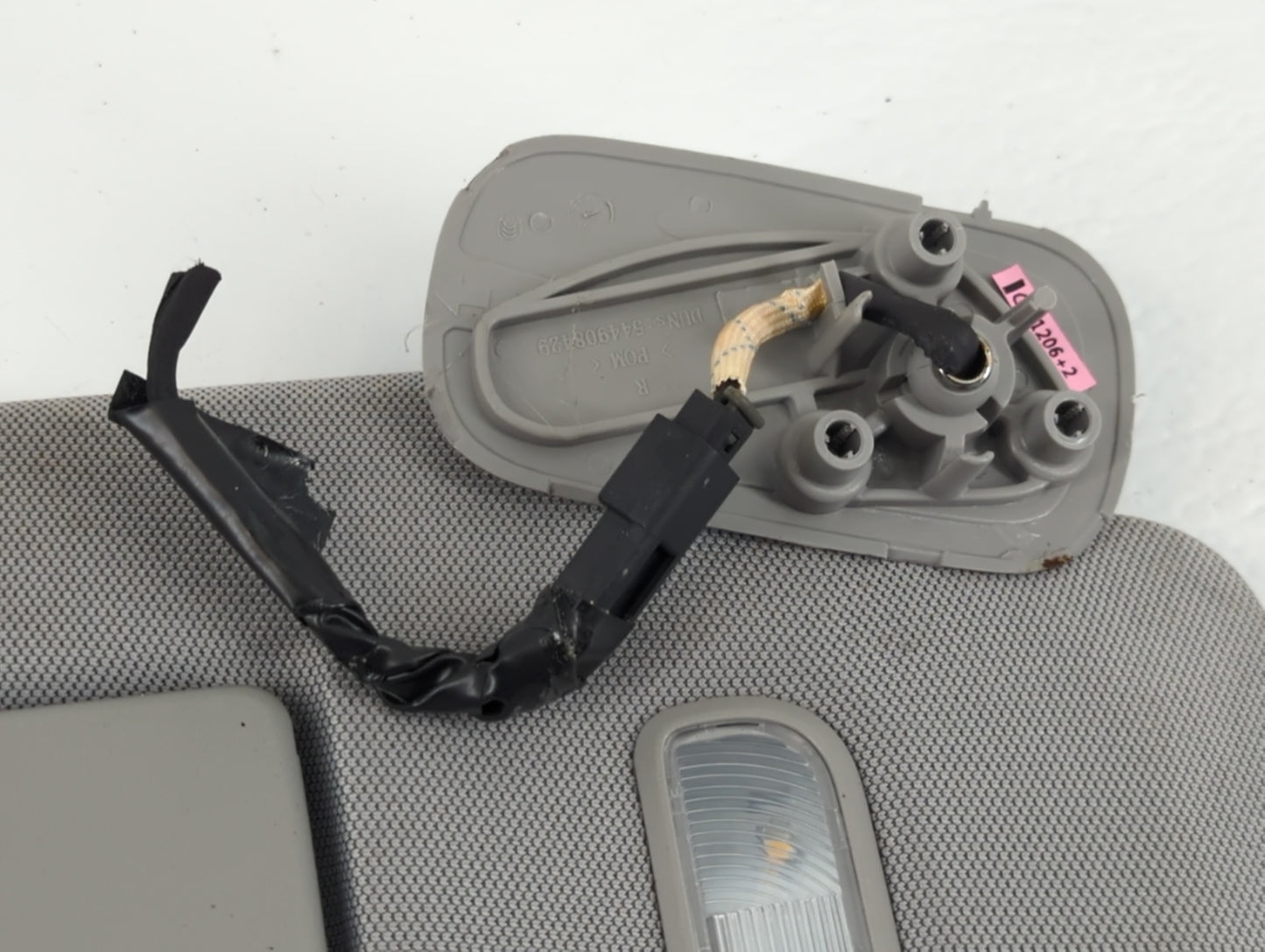 2014-2019 Gmc Sierra 1500 Sun Visor Shade Replacement Passenger Right Mirror Fits Fits 2014 2015 2016 2017 2018 2019 OEM Use