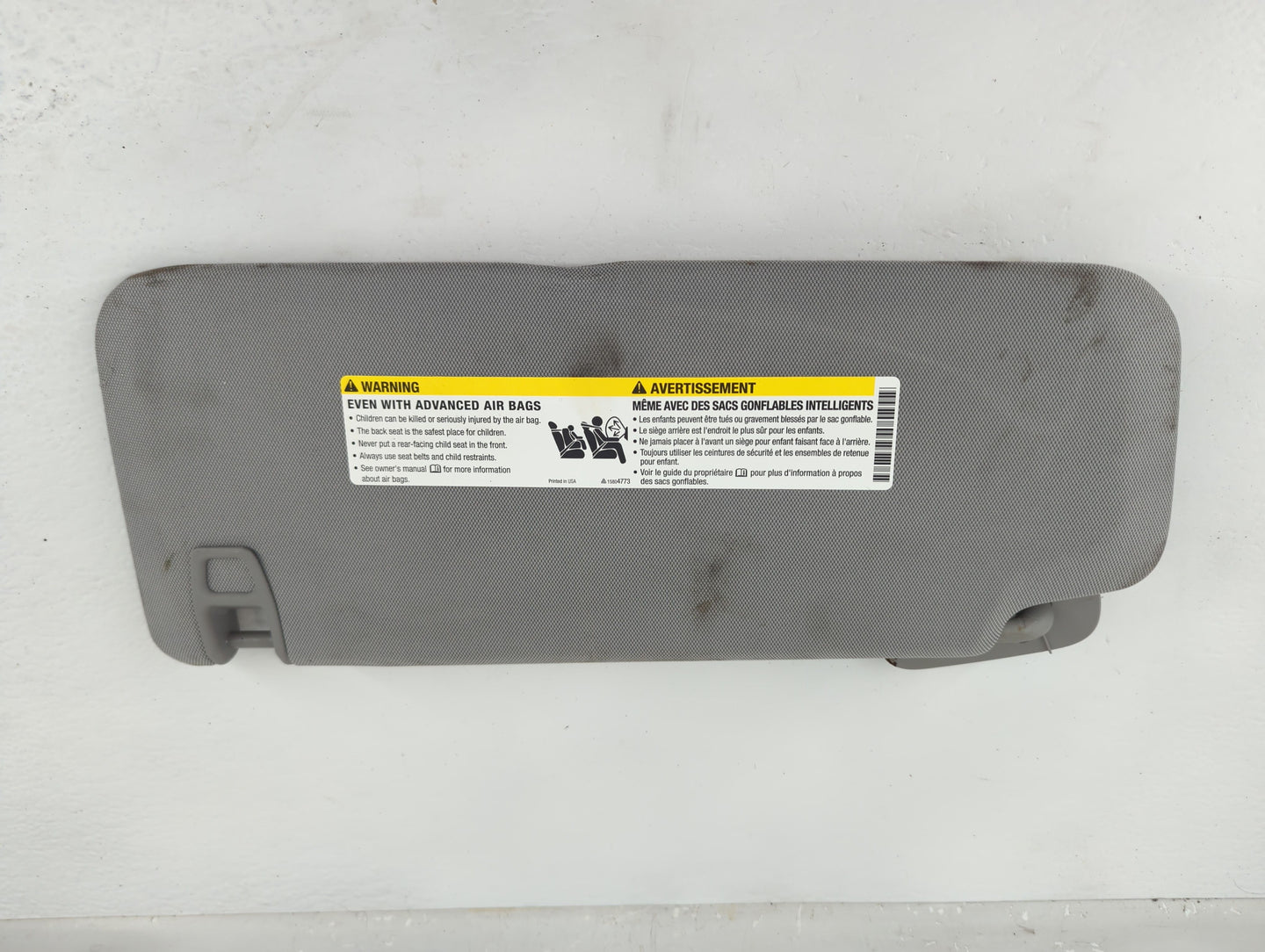 2014-2019 Gmc Sierra 1500 Sun Visor Shade Replacement Passenger Right Mirror Fits Fits 2014 2015 2016 2017 2018 2019 OEM Use