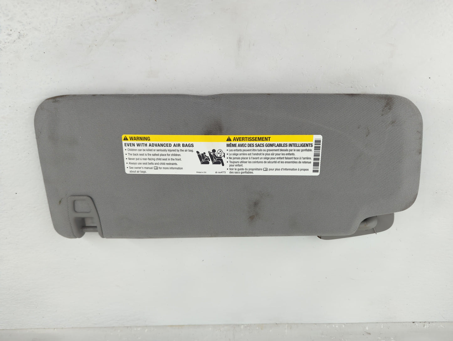 2014-2019 Gmc Sierra 1500 Sun Visor Shade Replacement Passenger Right Mirror Fits Fits 2014 2015 2016 2017 2018 2019 OEM Use