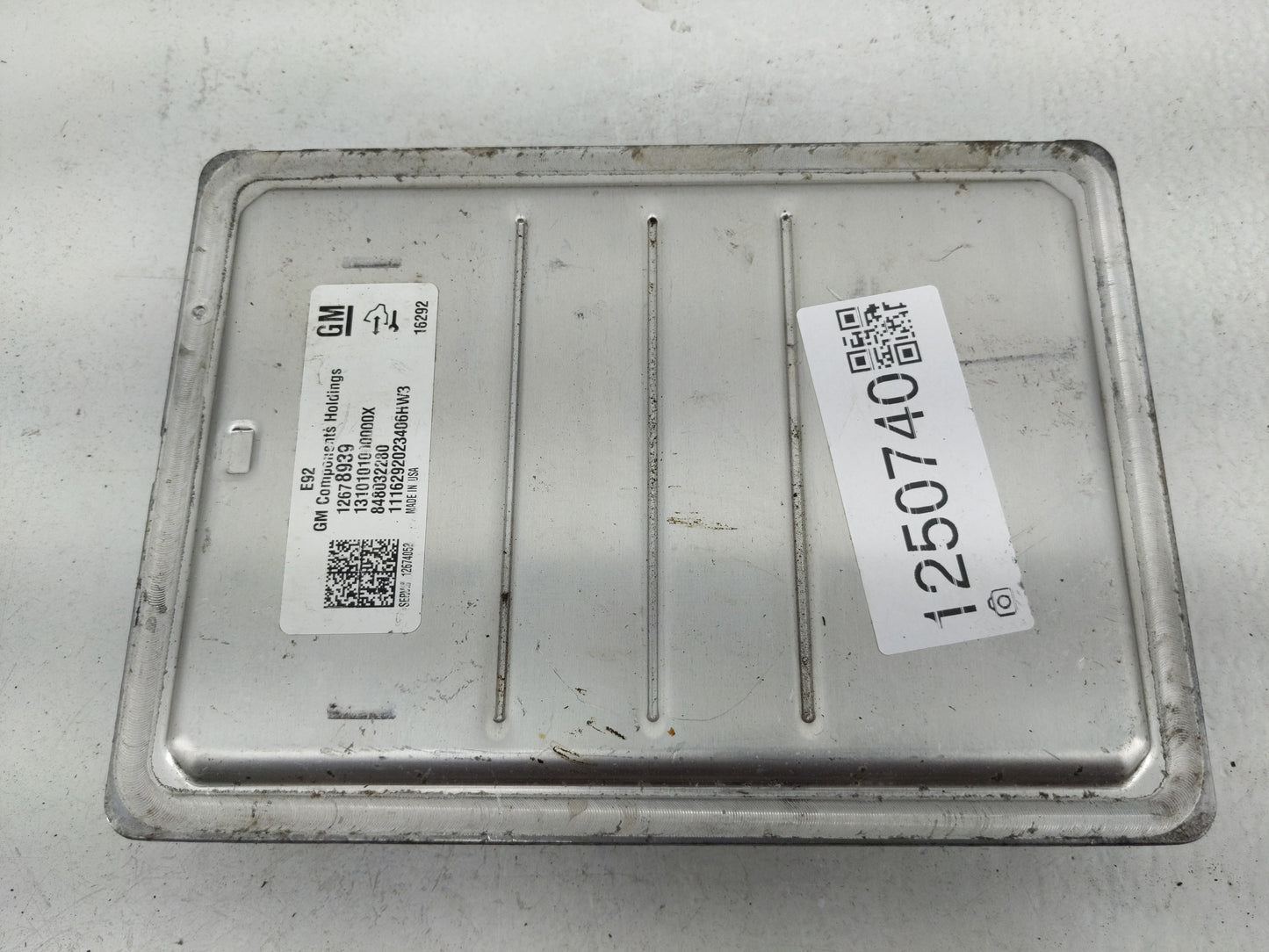 2016-2018 Gmc Sierra 1500 PCM Engine Control Computer ECU ECM PCU OEM P/N:848032280 12678939 Fits Fits 2016 2017 2018 OEM Us