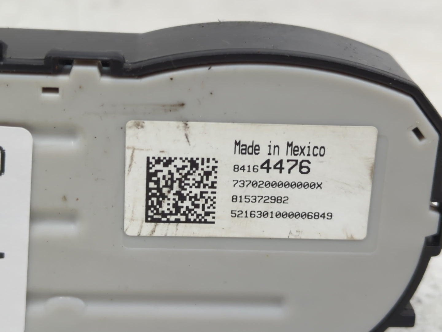 2017-2019 Gmc Sierra 1500 Climate Control Module Temperature AC/Heater Replacement P/N:815372982 84164476 Fits OEM Used Auto
