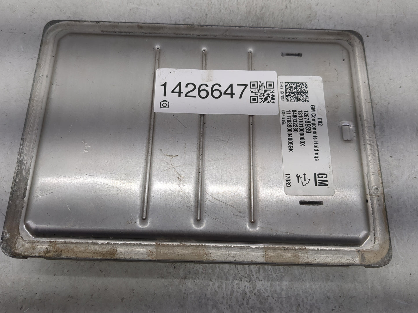 2016-2018 Gmc Sierra 1500 PCM Engine Control Computer ECU ECM PCU OEM P/N:848032280 12678939 Fits Fits 2016 2017 2018 OEM Us