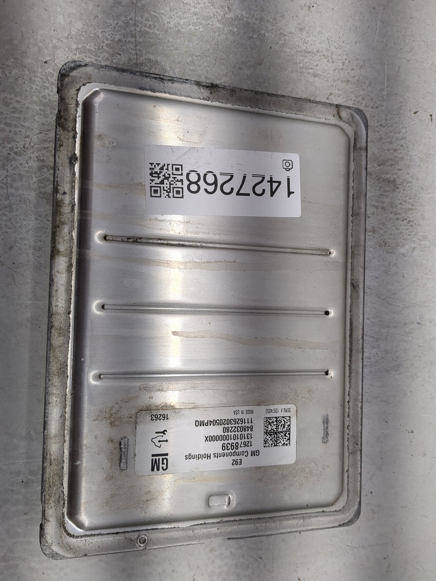 2016-2018 Gmc Sierra 1500 PCM Engine Control Computer ECU ECM PCU OEM P/N:848032280 12678939 Fits Fits 2016 2017 2018 OEM Us