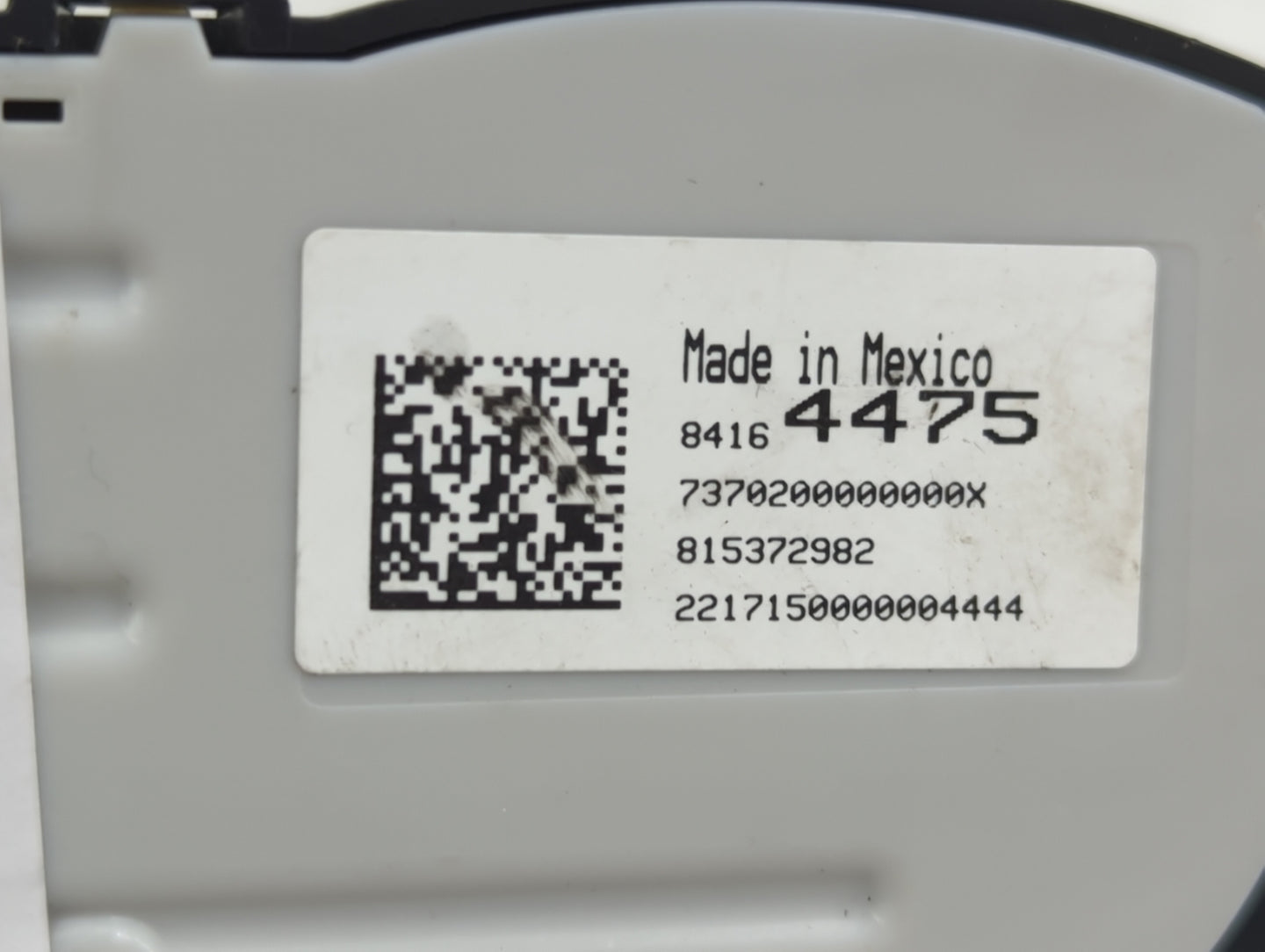 2017 Gmc Sierra 1500 Climate Control Module Temperature AC/Heater Replacement P/N:22171500000044444 815372982 Fits OEM Used 