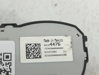 2017-2019 Gmc Sierra 1500 Climate Control Module Temperature AC/Heater Replacement P/N:84164476 815372982 Fits OEM Used Auto