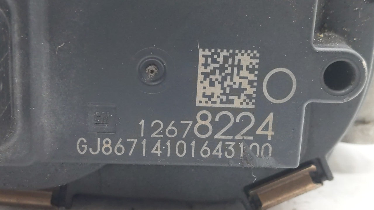2014-2018 Gmc Sierra 1500 Throttle Body P/N:12678224 12617792 Fits Fits 2014 2015 2016 2017 2018 2019 OEM Used Auto Parts - 