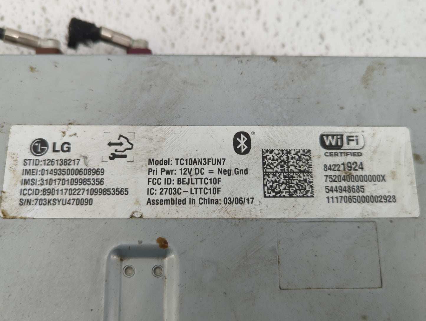 2017-2017 Gmc Sierra 1500 Chassis Control Module Ccm Bcm Body Control - Oemusedautoparts1.com