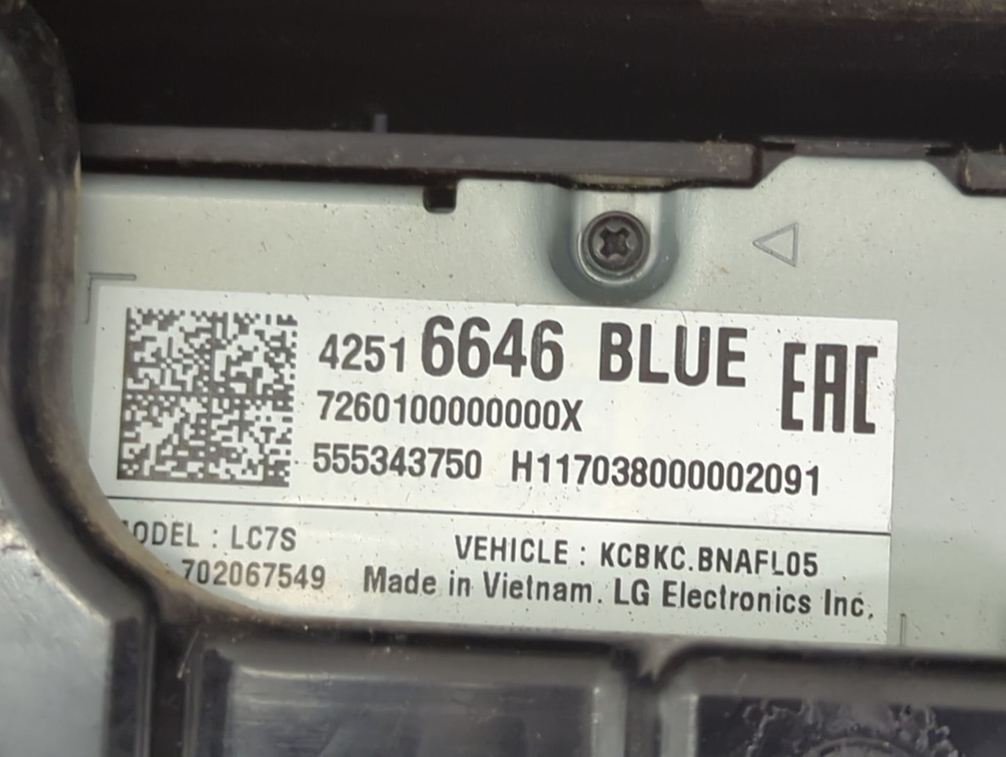 Gmc Sierra 2500 Radio Control Panel 1464513 - Oemusedautoparts1.com