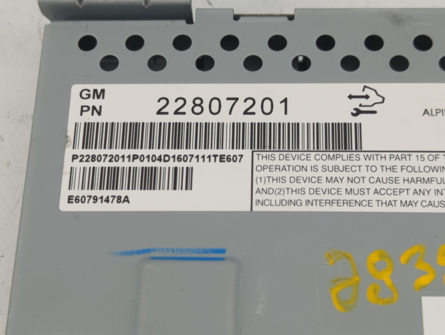 2010-2017 Gmc Terrain Information Display Screen - Oemusedautoparts1.com