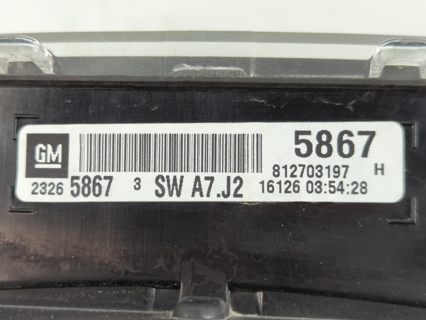 2013-2017 Gmc Terrain Instrument Cluster Speedometer Gauges P/N:23265867 Fits Fits 2013 2014 2015 2016 2017 OEM Used Auto Pa