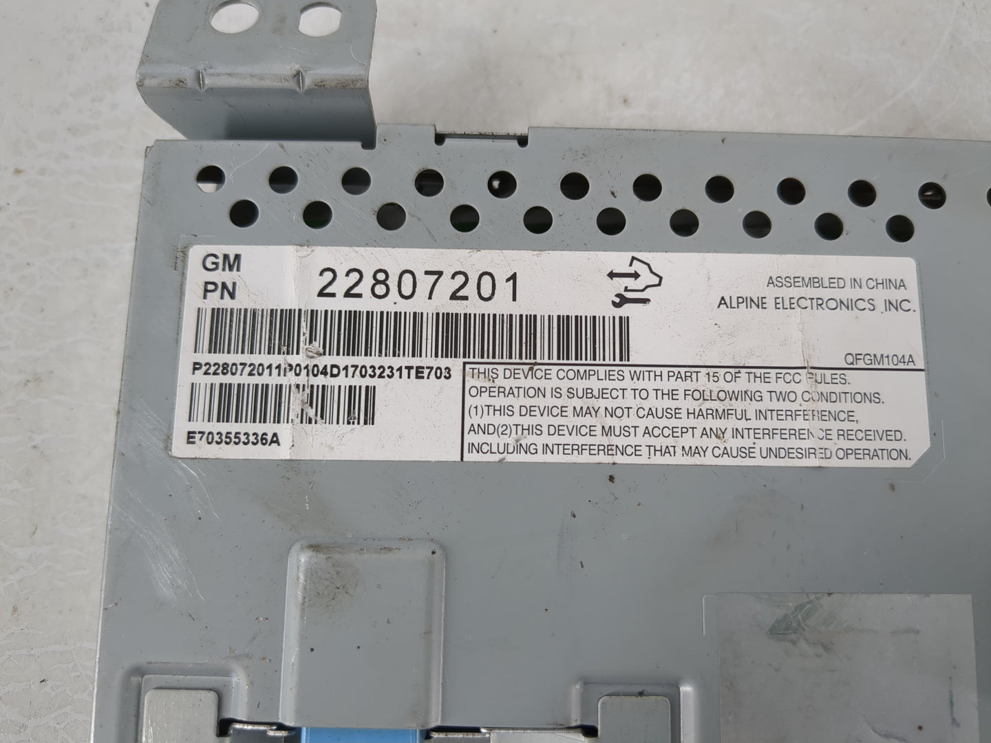 2017 Gmc Terrain Information Display Screen - Oemusedautoparts1.com