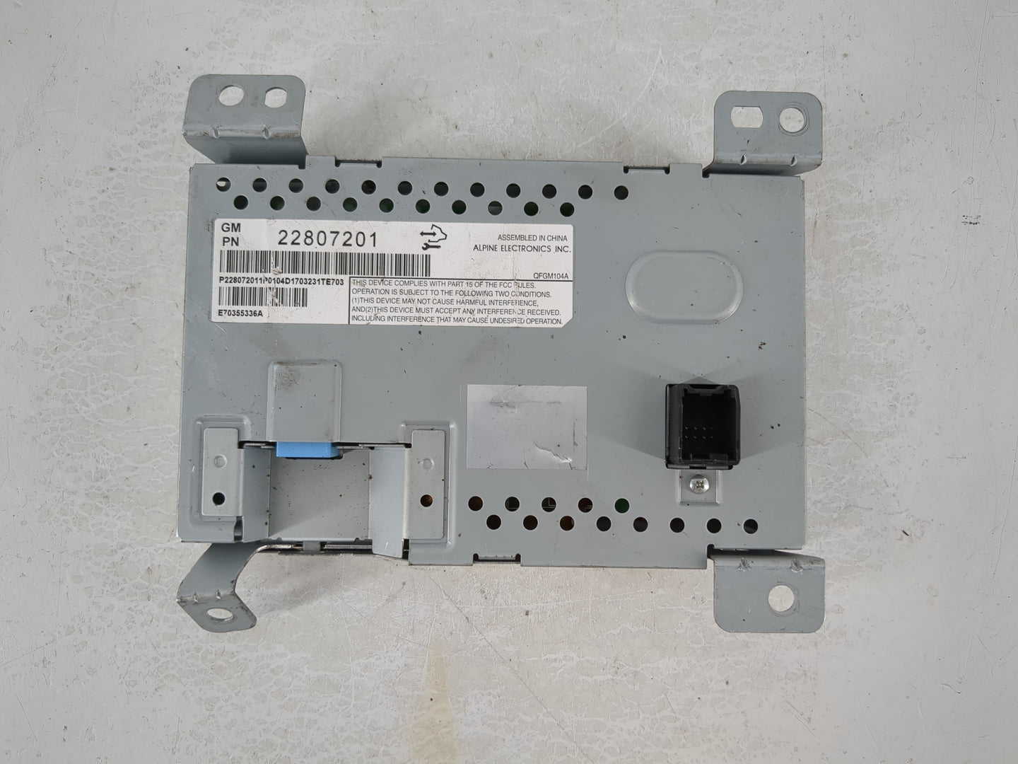 2017 Gmc Terrain Information Display Screen - Oemusedautoparts1.com