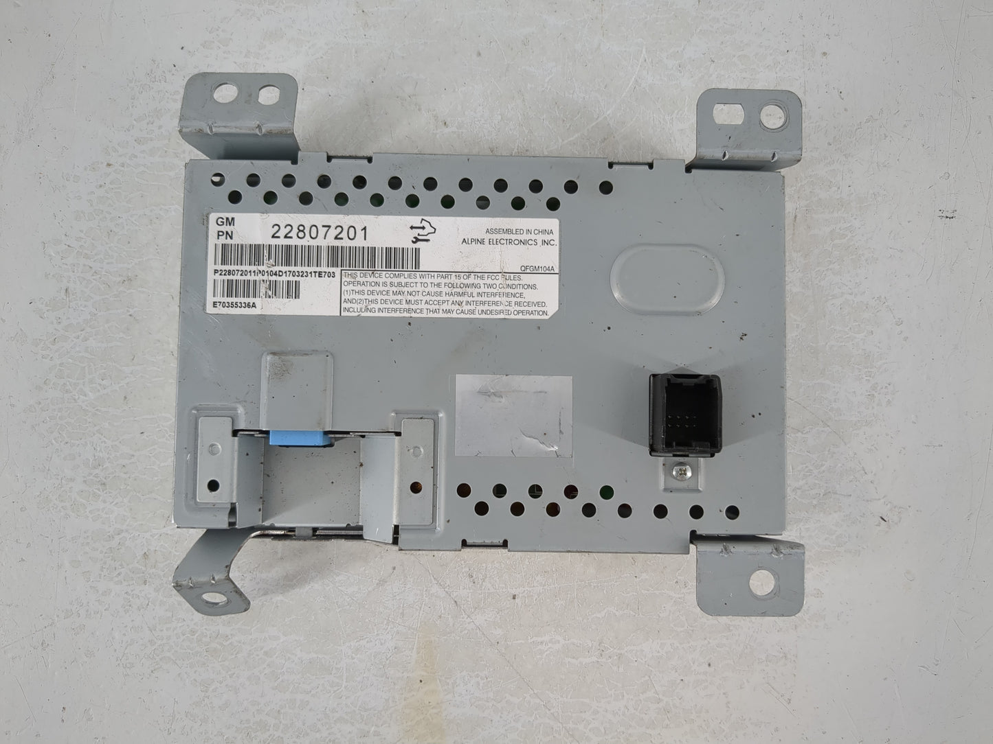 2017 Gmc Terrain Information Display Screen - Oemusedautoparts1.com