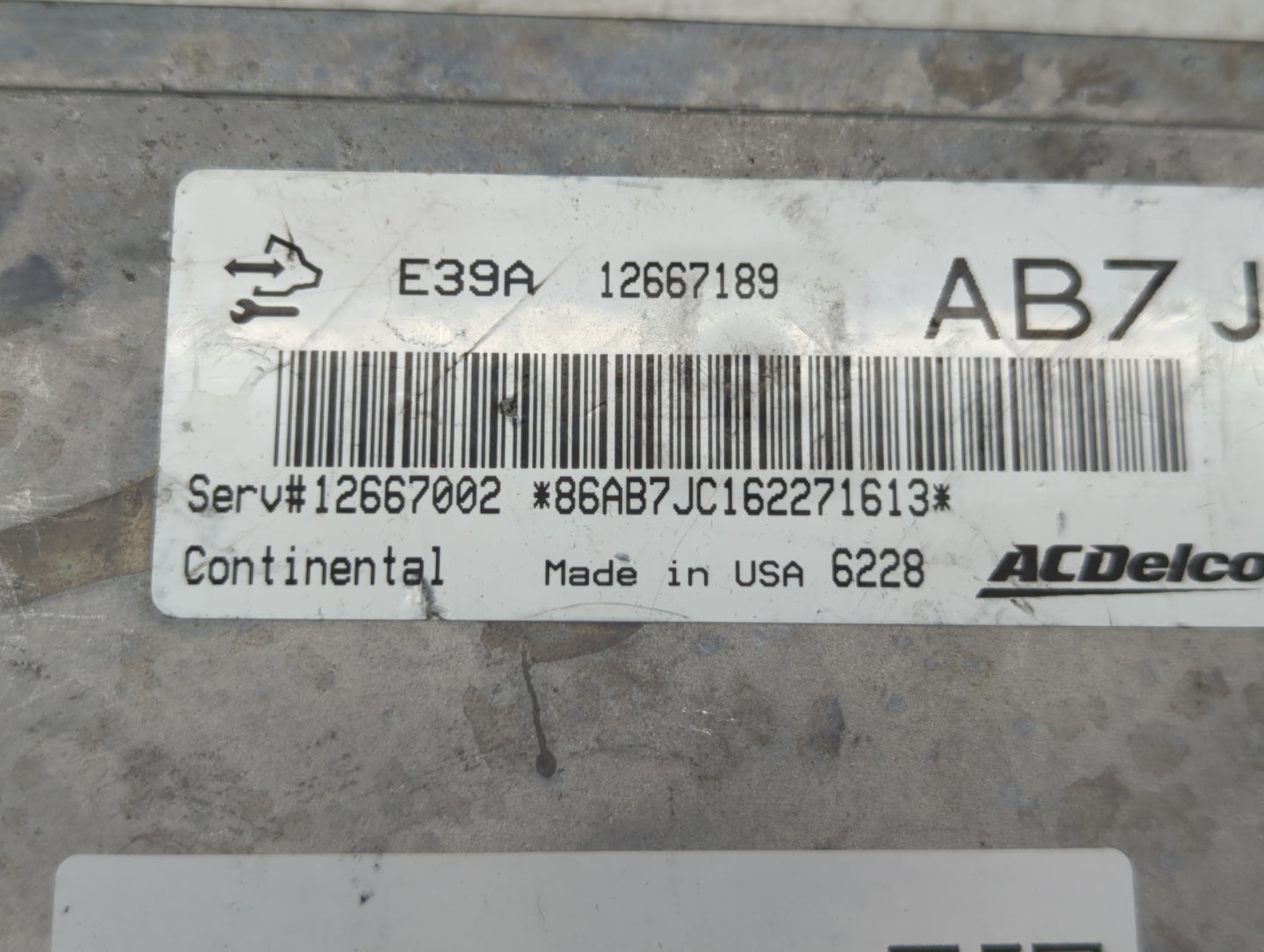2013-2016 Gmc Terrain PCM Engine Control Computer ECU ECM PCU OEM P/N:12667189 Fits Fits 2013 2014 2015 2016 OEM Used Auto P