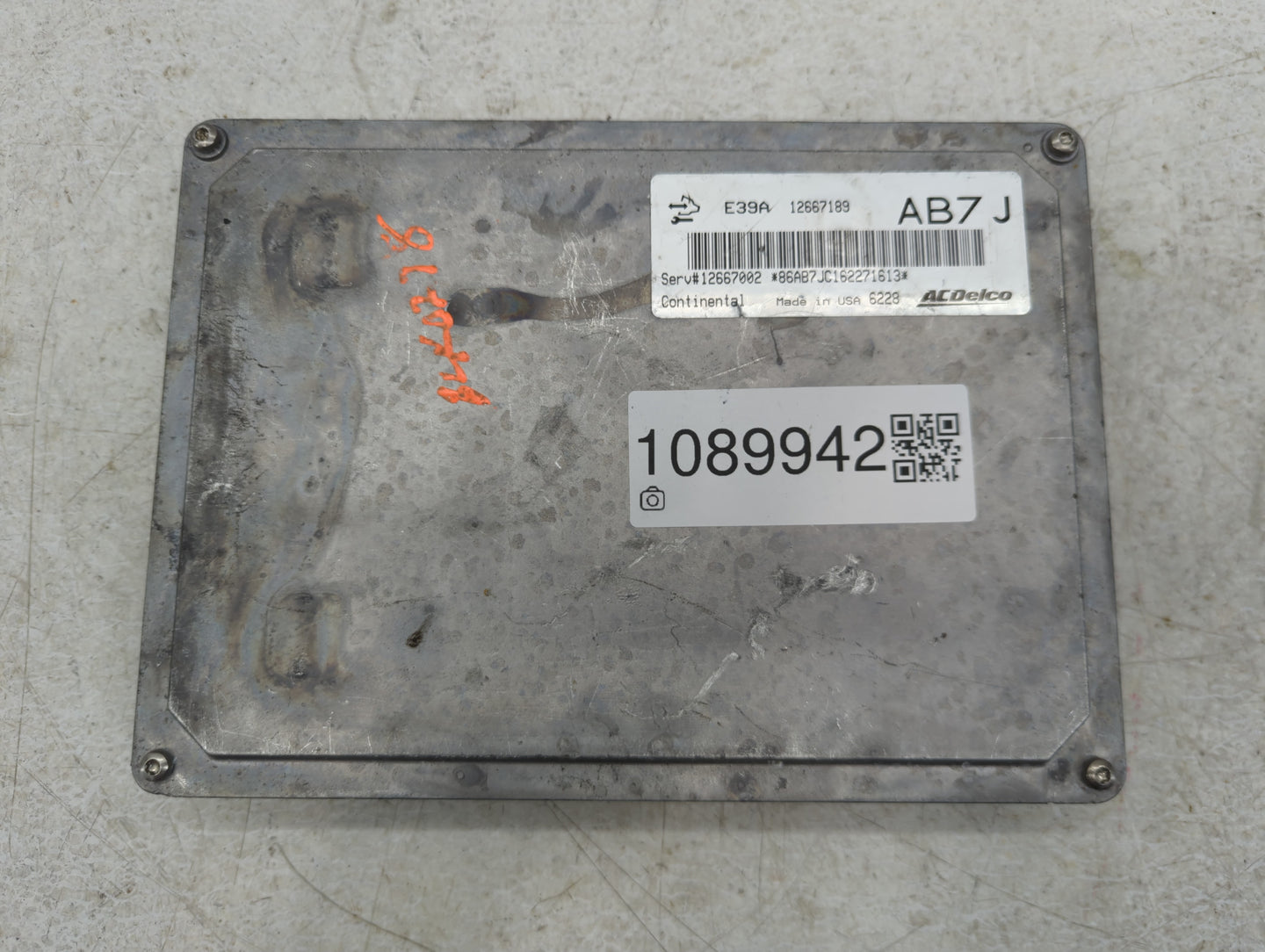 2013-2016 Gmc Terrain PCM Engine Control Computer ECU ECM PCU OEM P/N:12667189 Fits Fits 2013 2014 2015 2016 OEM Used Auto P