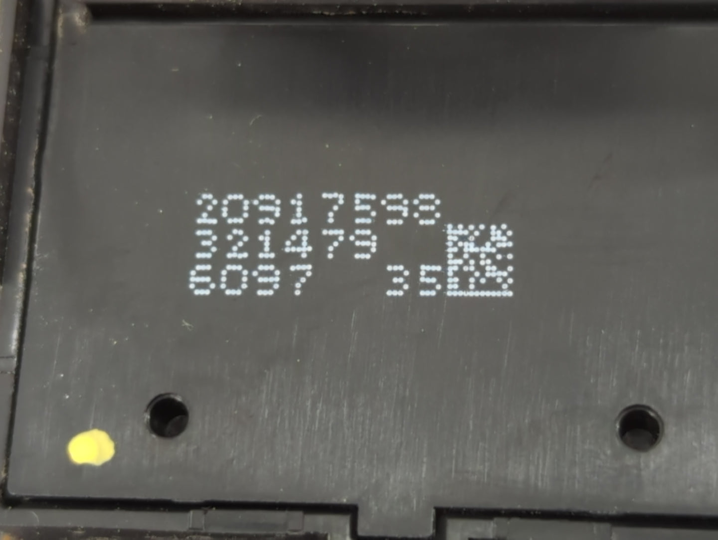 2010-2017 Gmc Terrain Master Power Window Switch Replacement Driver Side Left P/N:20917598 Fits OEM Used Auto Parts - Oemuse