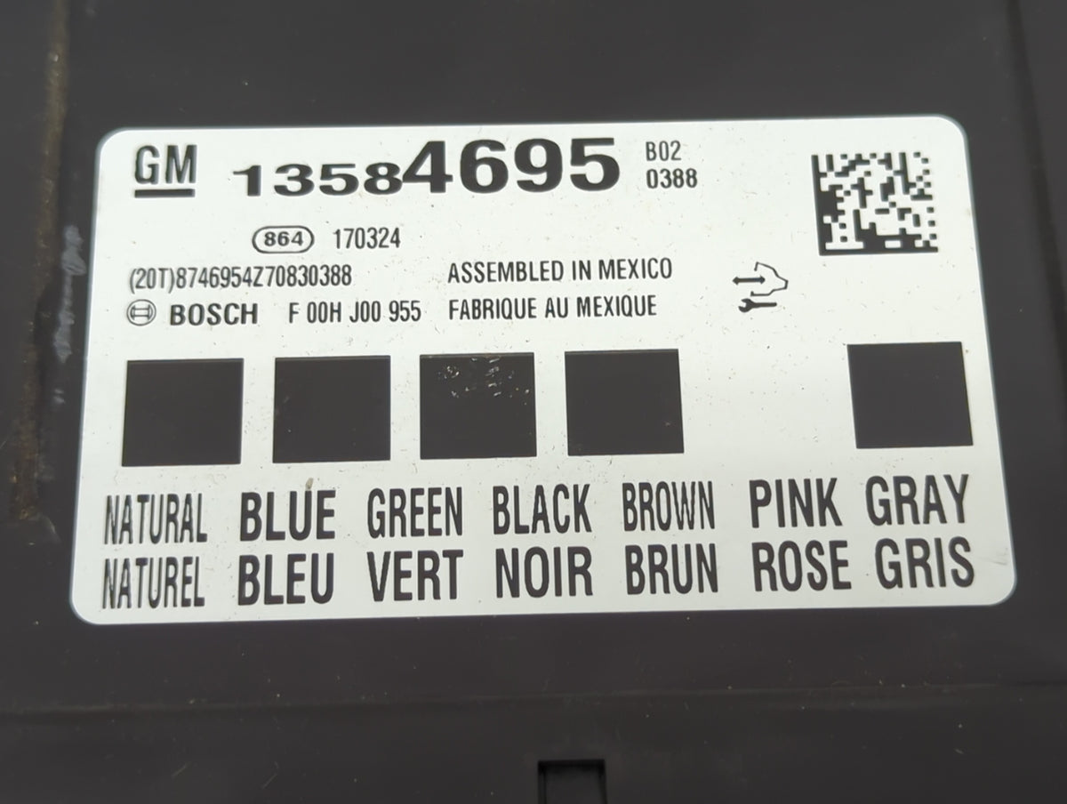 2013-2017 Gmc Terrain Body Control Module Bcm Inner Cabin Fuse Box 1128480 - Oemusedautoparts1.com