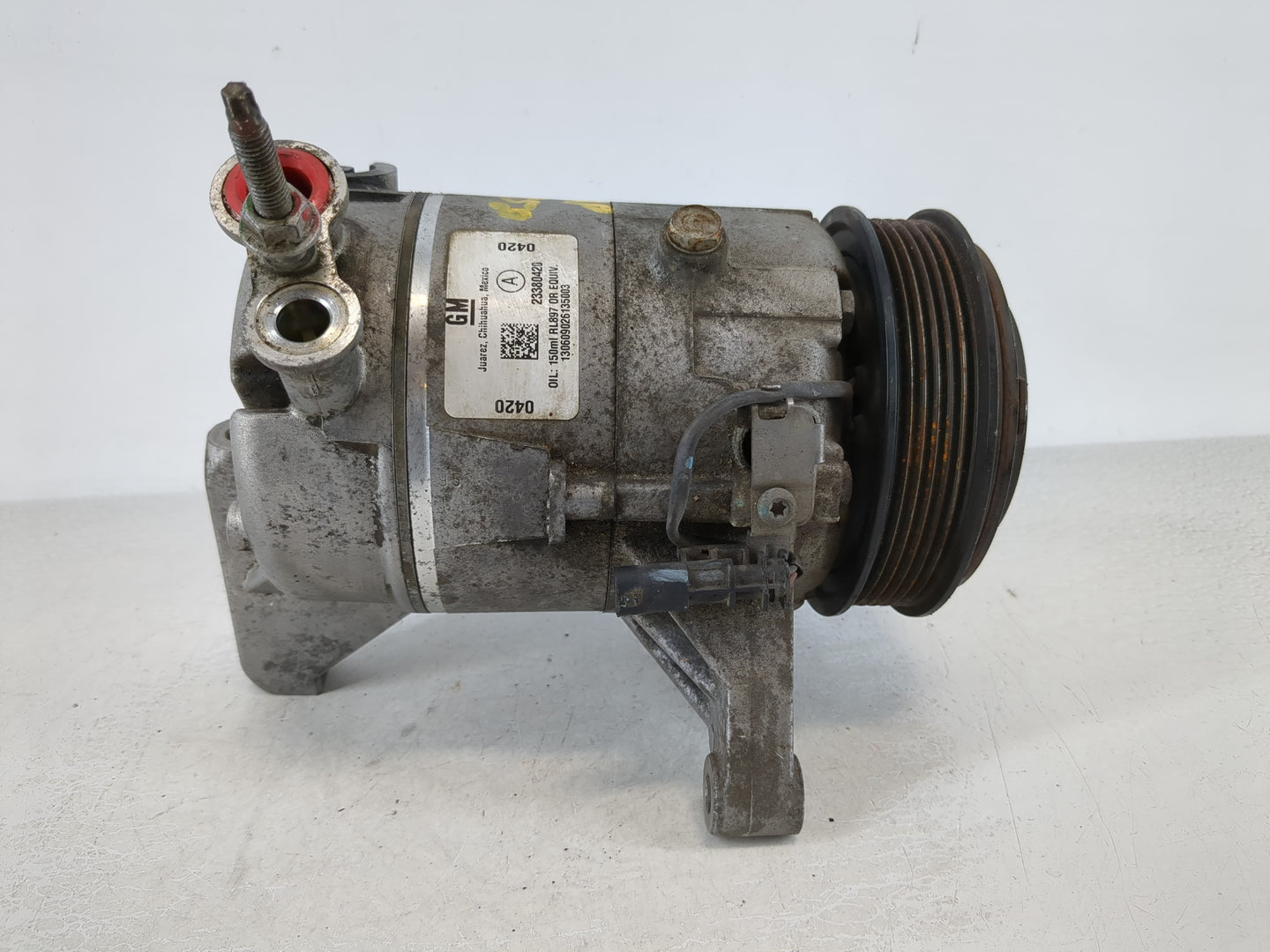 2016-2017 Gmc Terrain Air Conditioning A/c Ac Compressor Oem - Oemusedautoparts1.com