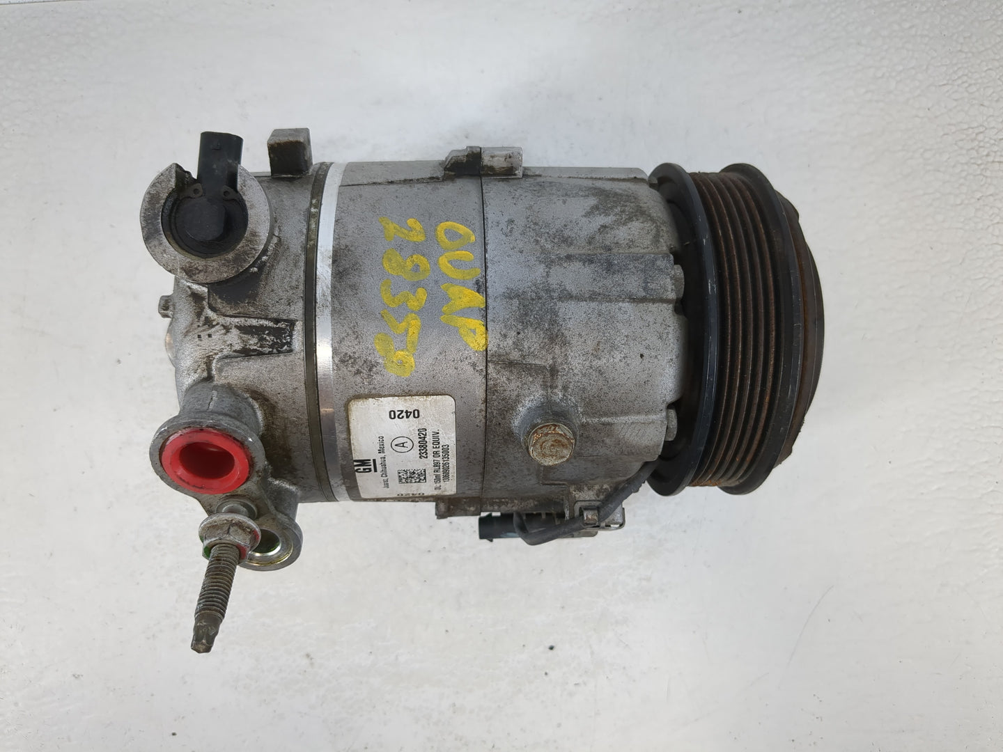 2016-2017 Gmc Terrain Air Conditioning A/c Ac Compressor Oem - Oemusedautoparts1.com