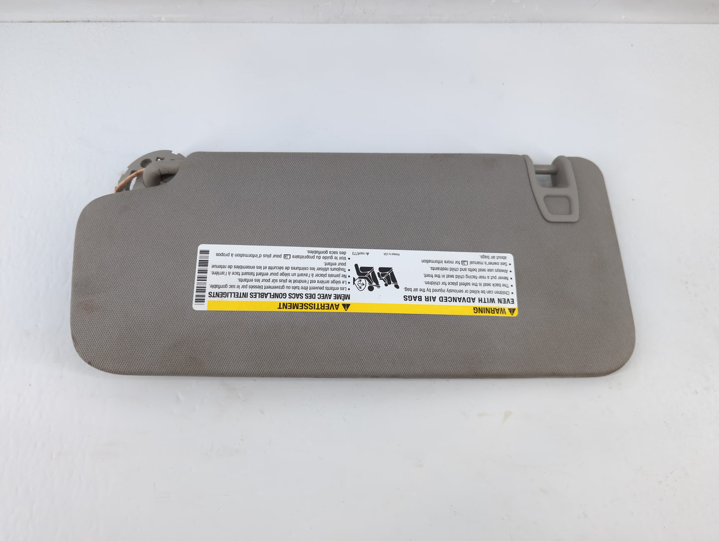 2010-2017 Gmc Terrain Sun Visor Shade Replacement Passenger Right Mirror Fits Fits 2010 2011 2012 2013 2014 2015 2016 2017 O