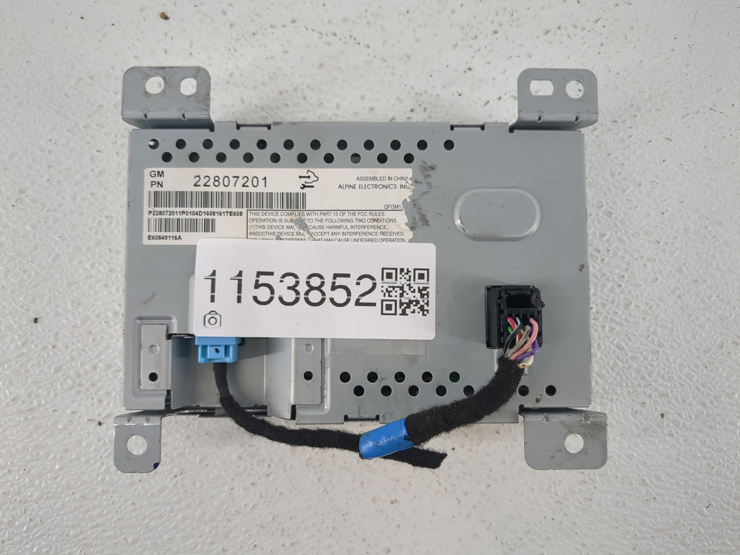 2012-2017 Gmc Terrain Information Display Screen - Oemusedautoparts1.com