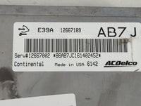 2017 Gmc Terrain PCM Engine Control Computer ECU ECM PCU OEM P/N:12667189 Fits Fits 2018 2019 2020 OEM Used Auto Parts - Oem