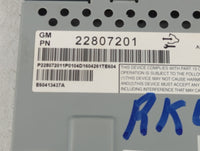 2017 Gmc Terrain Radio AM FM Cd Player Receiver Replacement P/N:22807201 Fits OEM Used Auto Parts - Oemusedautoparts1.com