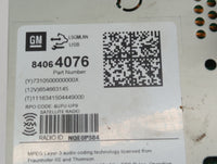 2016-2017 Gmc Terrain Radio AM FM Cd Player Receiver Replacement P/N:84064076 Fits Fits 2016 2017 OEM Used Auto Parts - Oemu