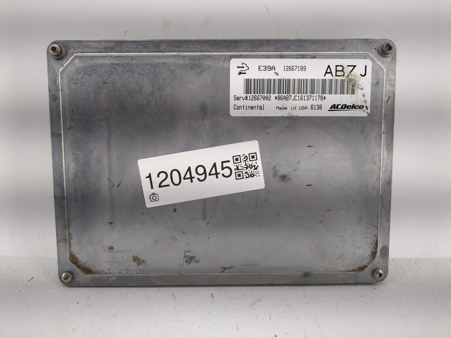 2017 Gmc Terrain PCM Engine Control Computer ECU ECM PCU OEM P/N:E39A 12667189 Fits Fits 2018 2019 2020 OEM Used Auto Parts 