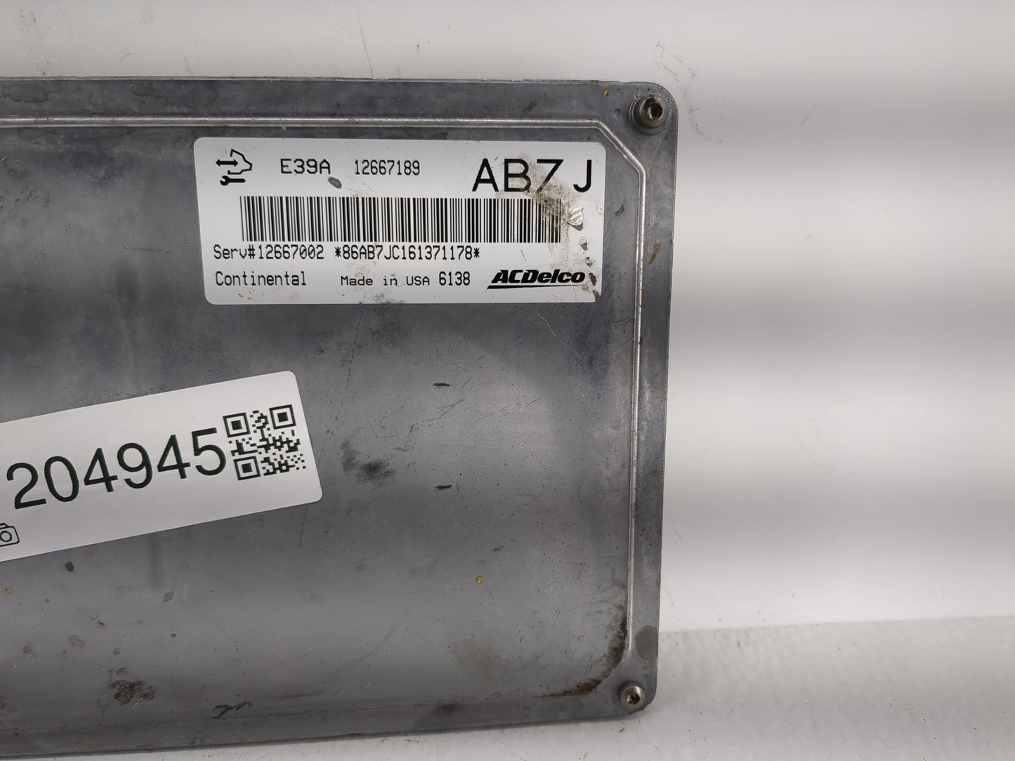 2017 Gmc Terrain PCM Engine Control Computer ECU ECM PCU OEM P/N:E39A 12667189 Fits Fits 2018 2019 2020 OEM Used Auto Parts 