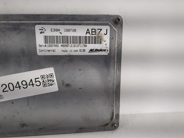 2017 Gmc Terrain PCM Engine Control Computer ECU ECM PCU OEM P/N:E39A 12667189 Fits Fits 2018 2019 2020 OEM Used Auto Parts