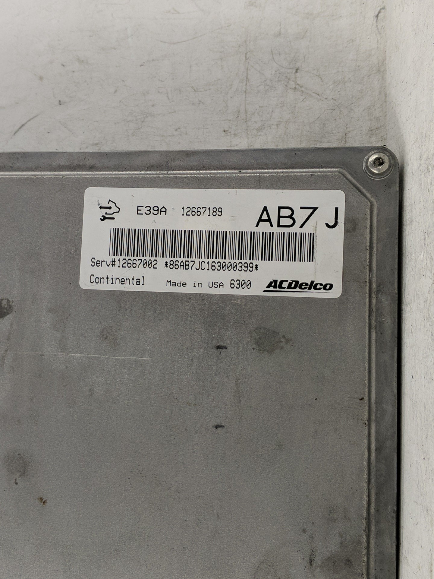 2017 Gmc Terrain PCM Engine Control Computer ECU ECM PCU OEM P/N:E39A 12667189 Fits Fits 2018 2019 2020 OEM Used Auto Parts 