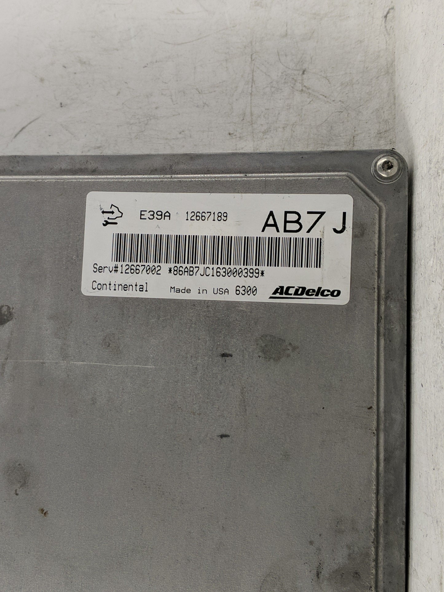 2017 Gmc Terrain PCM Engine Control Computer ECU ECM PCU OEM P/N:E39A 12667189 Fits Fits 2018 2019 2020 OEM Used Auto Parts 
