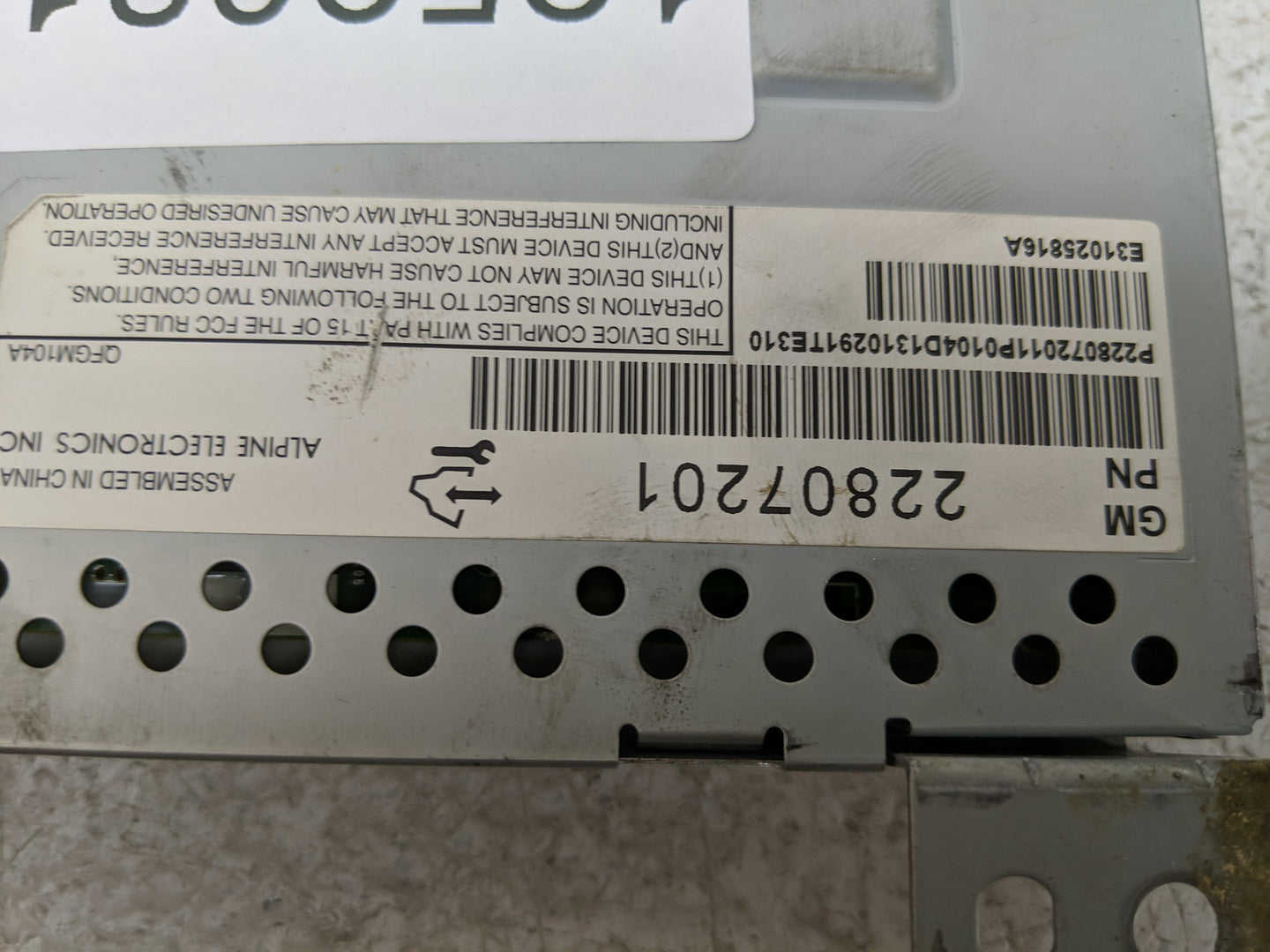 2010-2017 Gmc Terrain Information Display Screen - Oemusedautoparts1.com
