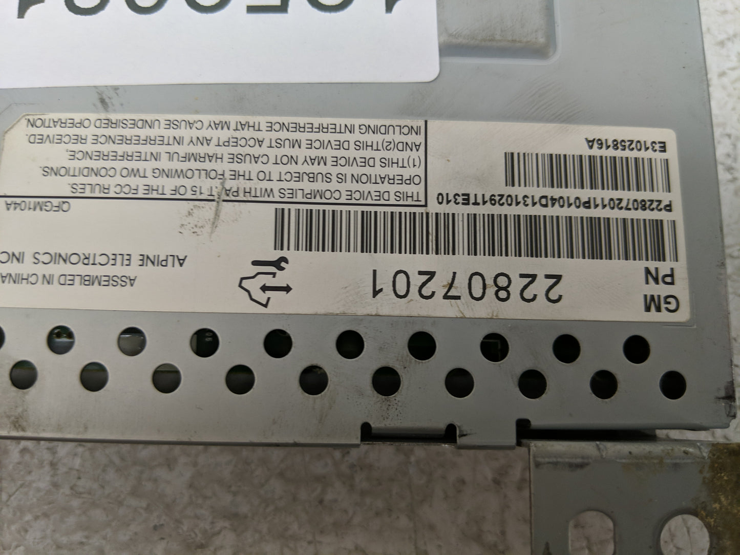 2010-2017 Gmc Terrain Information Display Screen - Oemusedautoparts1.com