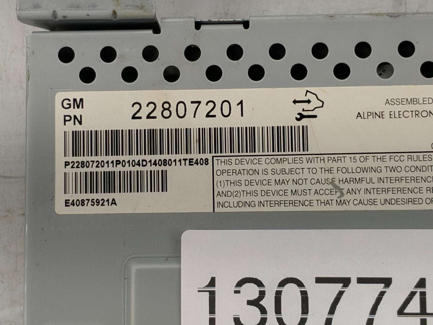 2010-2017 Gmc Terrain Information Display Screen - Oemusedautoparts1.com