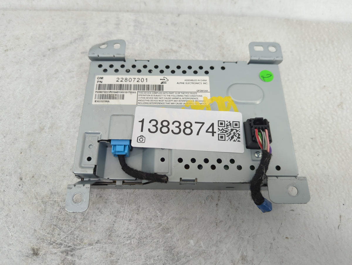 2010-2017 Gmc Terrain Information Radio Display Screen 1383874 - Oemusedautoparts1.com