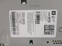 2016-2017 Gmc Terrain Radio AM FM Cd Player Receiver Replacement P/N:84064076 Fits Fits 2016 2017 OEM Used Auto Parts - Oemu