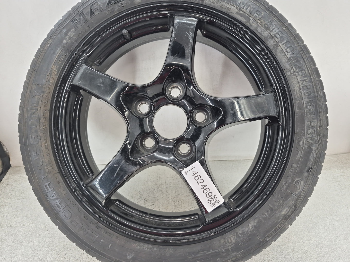 2010-2017 Gmc Terrain Spare Donut Tire Wheel Rim Oem 1462469 - Oemusedautoparts1.com