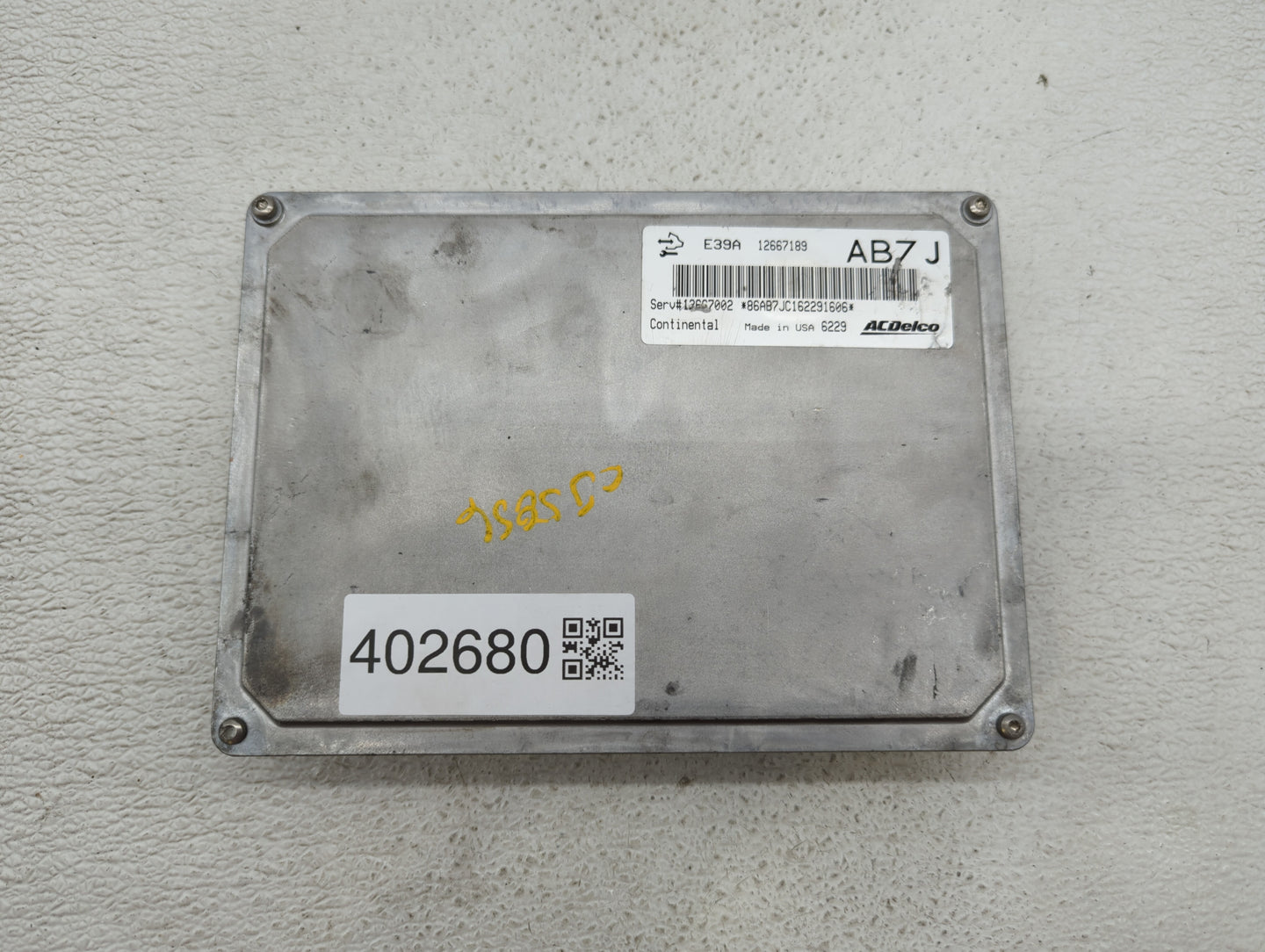 2017 Gmc Terrain PCM Engine Control Computer ECU ECM PCU OEM P/N:12667189 12667002 Fits Fits 2018 2019 OEM Used Auto Parts -