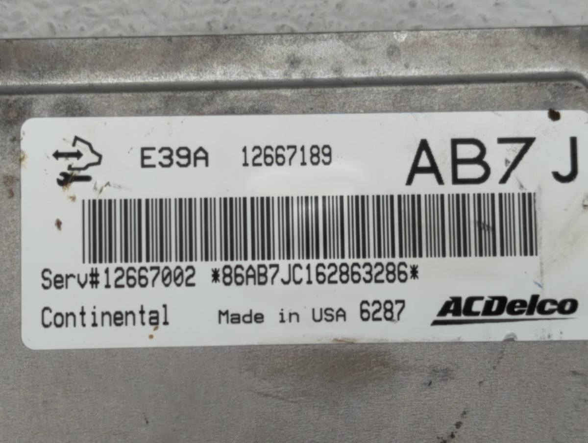 2017 Gmc Terrain PCM Engine Control Computer ECU ECM PCU OEM P/N:12667189 12667002, 12685918, 12670801 Fits 2018 2019 2020 O
