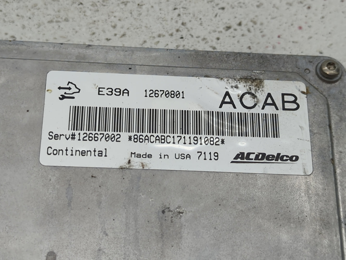 2017 Gmc Terrain PCM Engine Control Computer ECU ECM PCU OEM P/N:12667189 12667002, 12685918, 12670801 Fits Fits 2018 2019 2