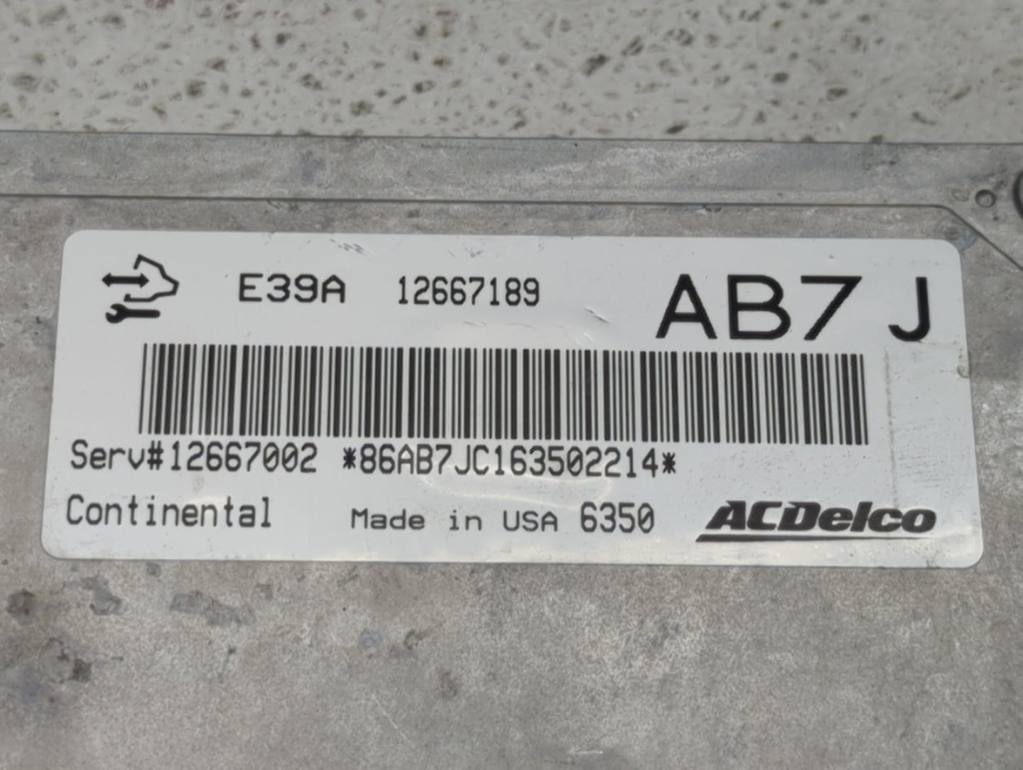 2017 Gmc Terrain PCM Engine Control Computer ECU ECM PCU OEM P/N:12667189 12667002, 12685918, 12670801 Fits Fits 2018 2019 2