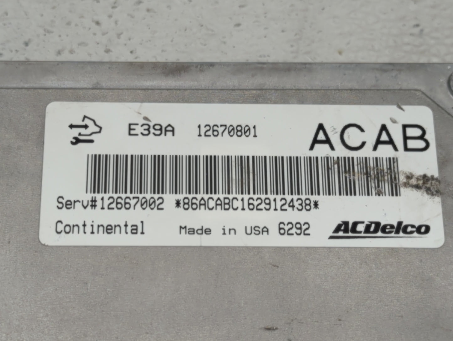 2017 Gmc Terrain PCM Engine Control Computer ECU ECM PCU OEM P/N:12667189 12667002, 12685918, 12670801 Fits Fits 2018 2019 2